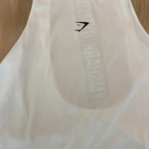 Gymshark Black and White Racerback Tank Tops - Picture 5 of 7